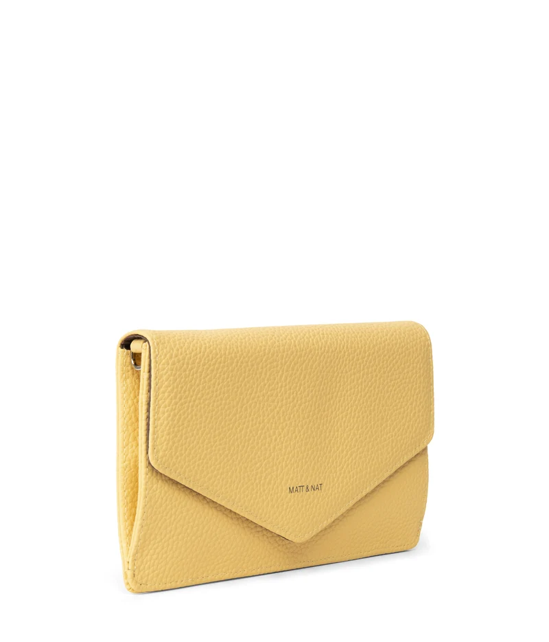 CLOE Portefeuille à bracelet végétalien - Pureté