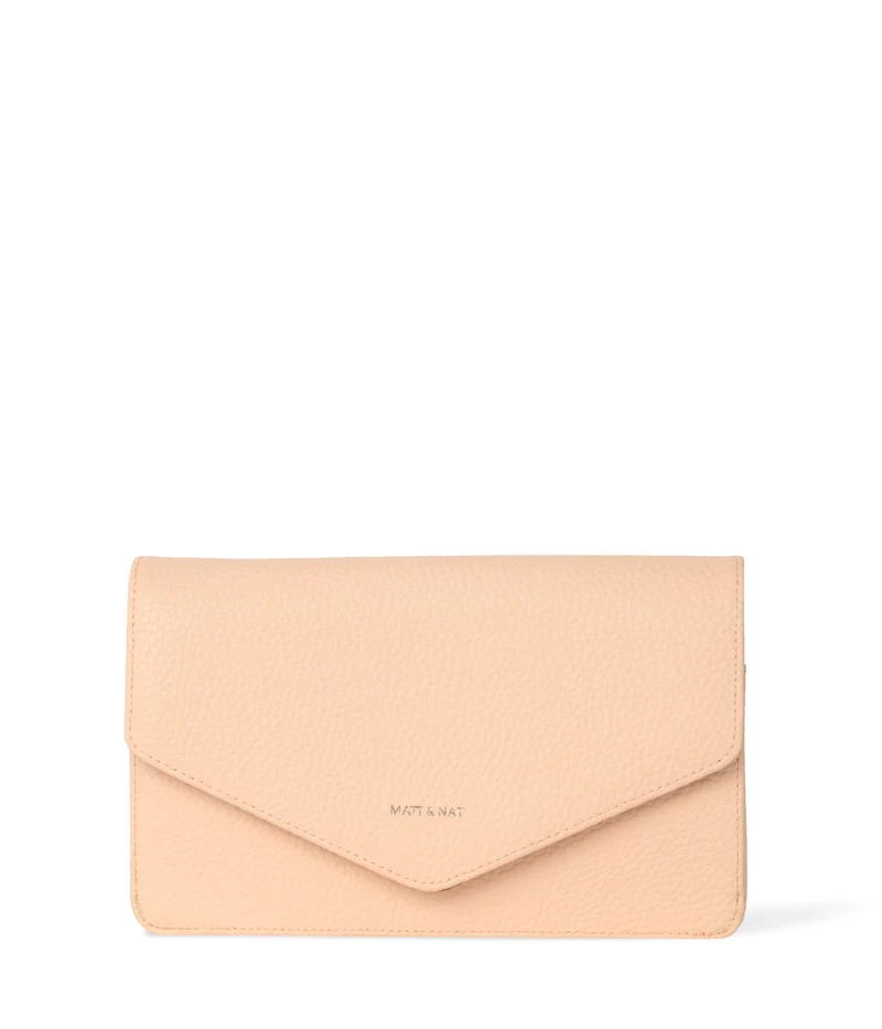 CLOE Portefeuille à bracelet végétalien - Pureté