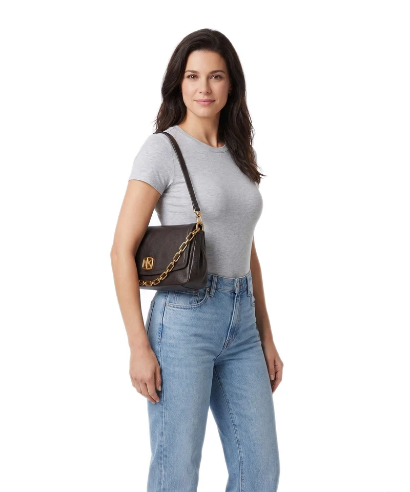 Michael Kors Bryant Large Sac porté épaule chocolate