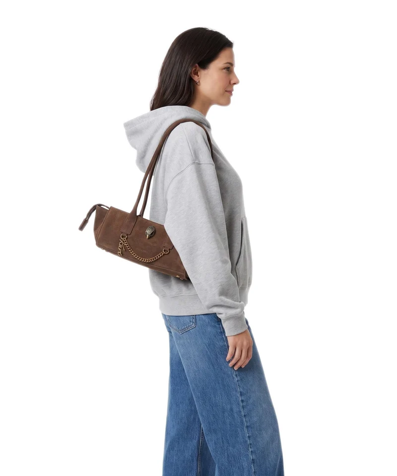 Kurt Geiger Sloane Sac porté épaule brown