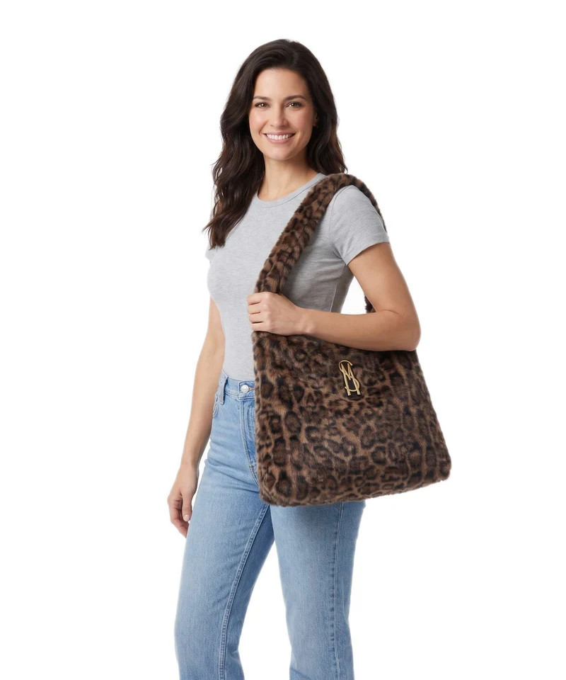 Steve Madden BCHATEAU Sac fourre-tout leopard
