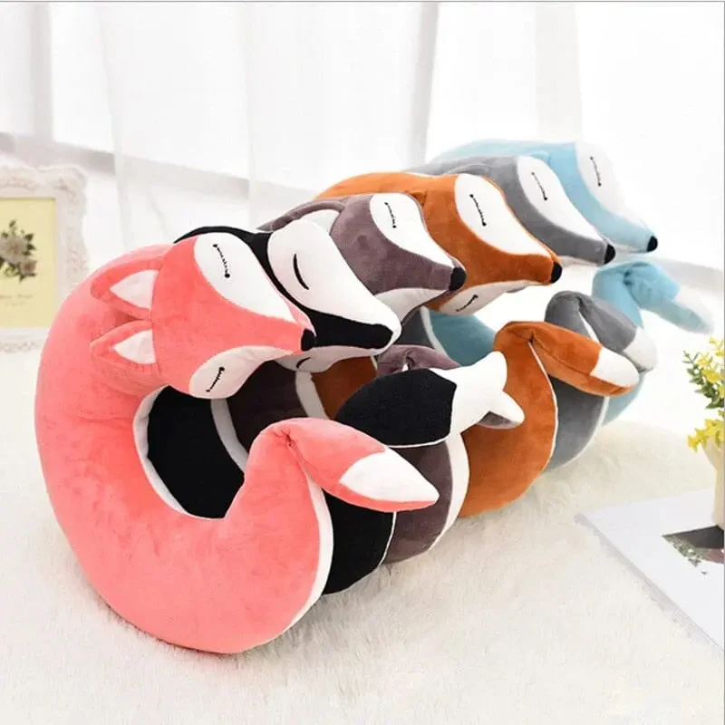 Coussin de Voyage Renard | Mousse à Mémoire Douce