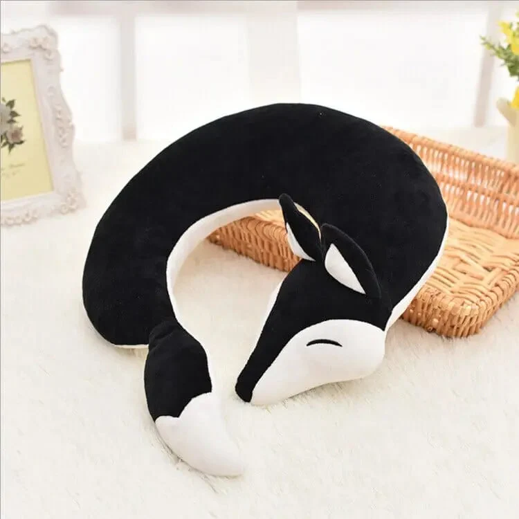 Coussin de Voyage Renard | Mousse à Mémoire Douce