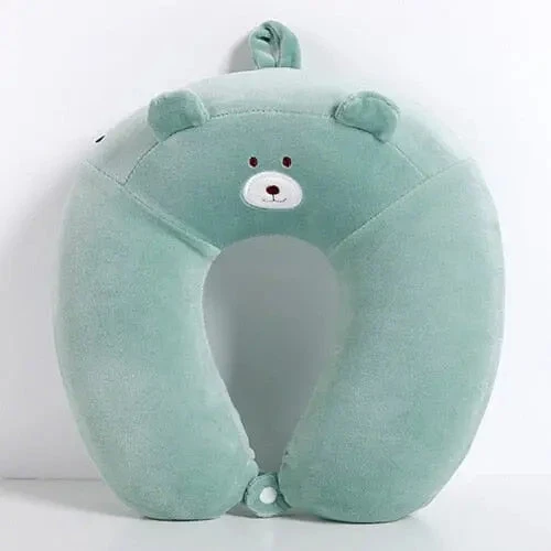 Coussin de Voyage Ours | Mémoire de Forme Enfant