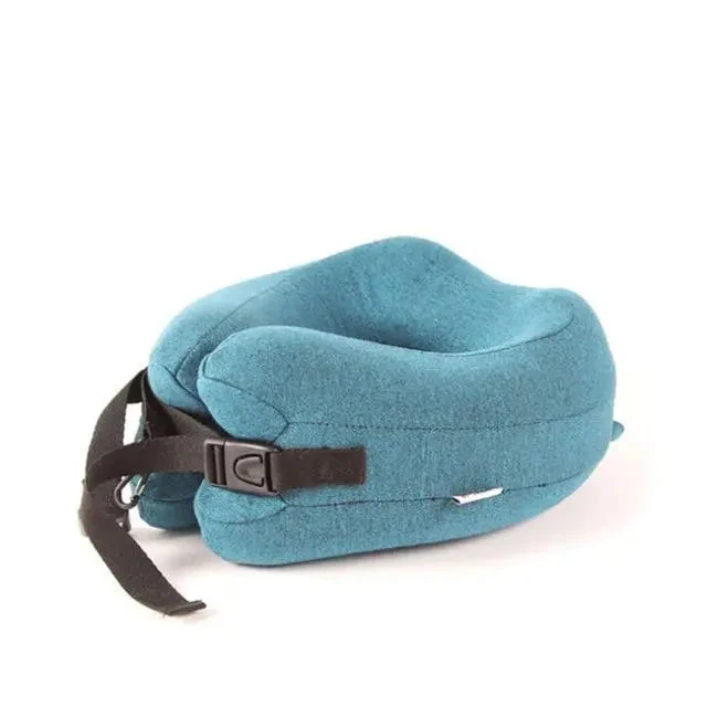 Coussin de Voyage Mousse Mémoire | Soutien Cou Compact