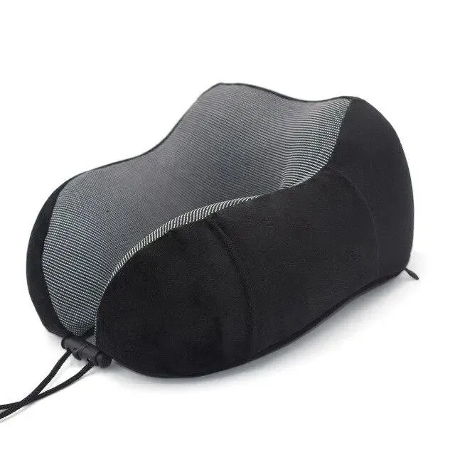 Coussin de Voyage Mémoire de Forme | Velours Ultra Doux