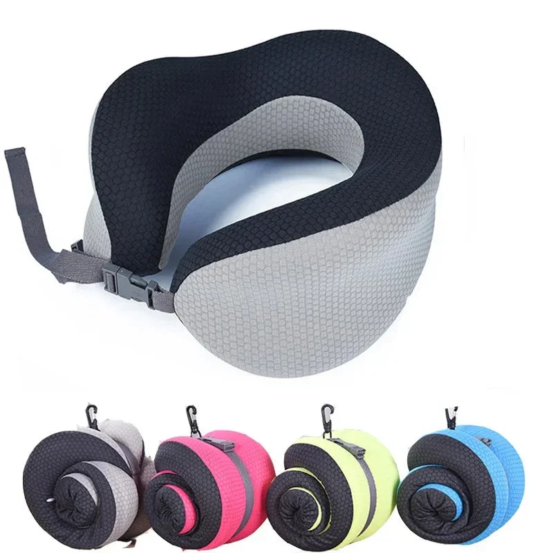 Coussin de Voyage Mémoire de Forme | Soutien Cervical Ergonomique
