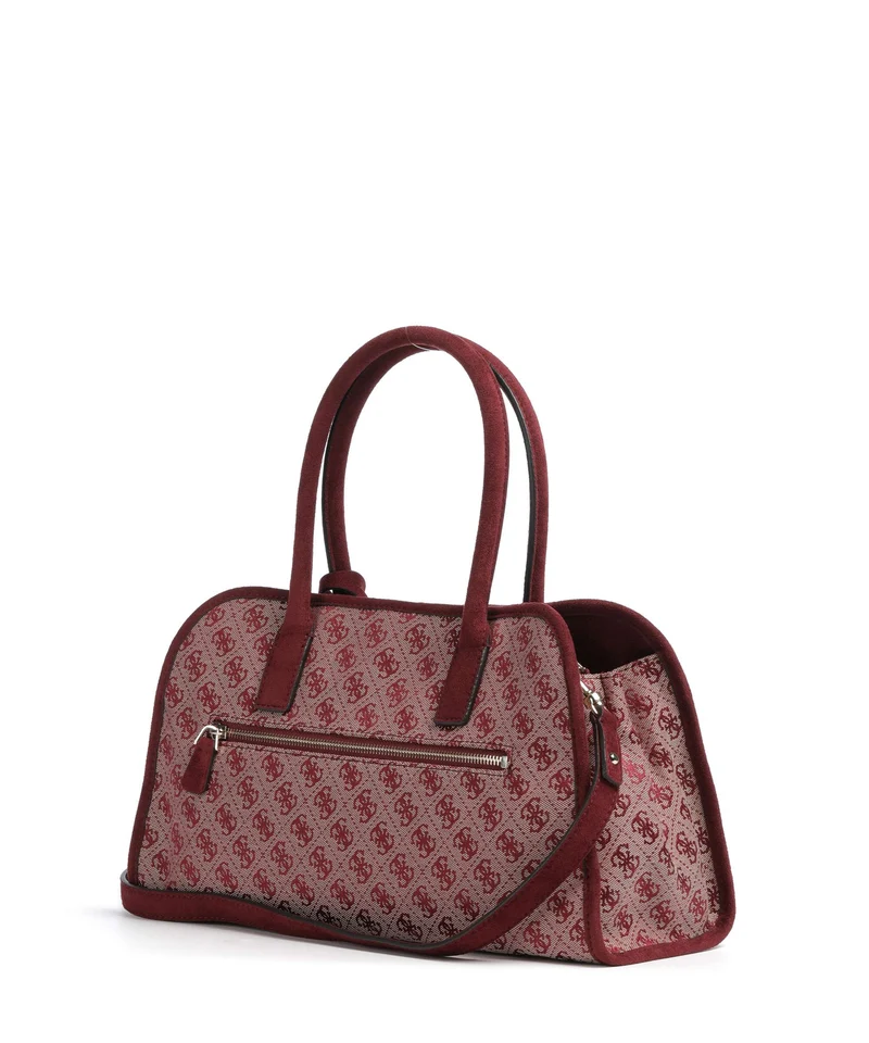 Guess Samantha Girlfriend Sac à main merlot logo