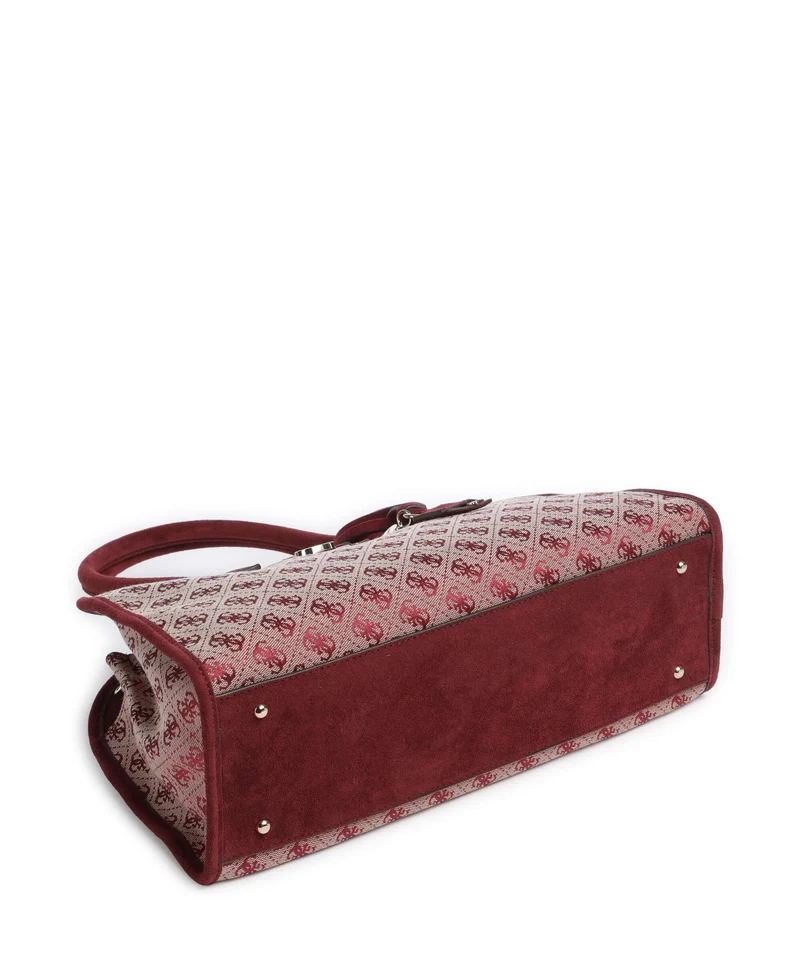 Guess Samantha Girlfriend Sac à main merlot logo
