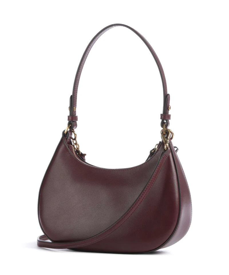Lauren Ralph Lauren Marcy Medium Sac porté épaule dark garnet
