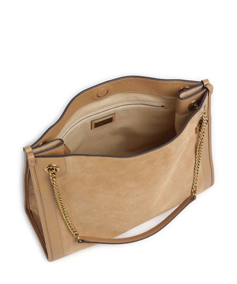 Lauren Ralph Lauren Bradley Large Cabas camel