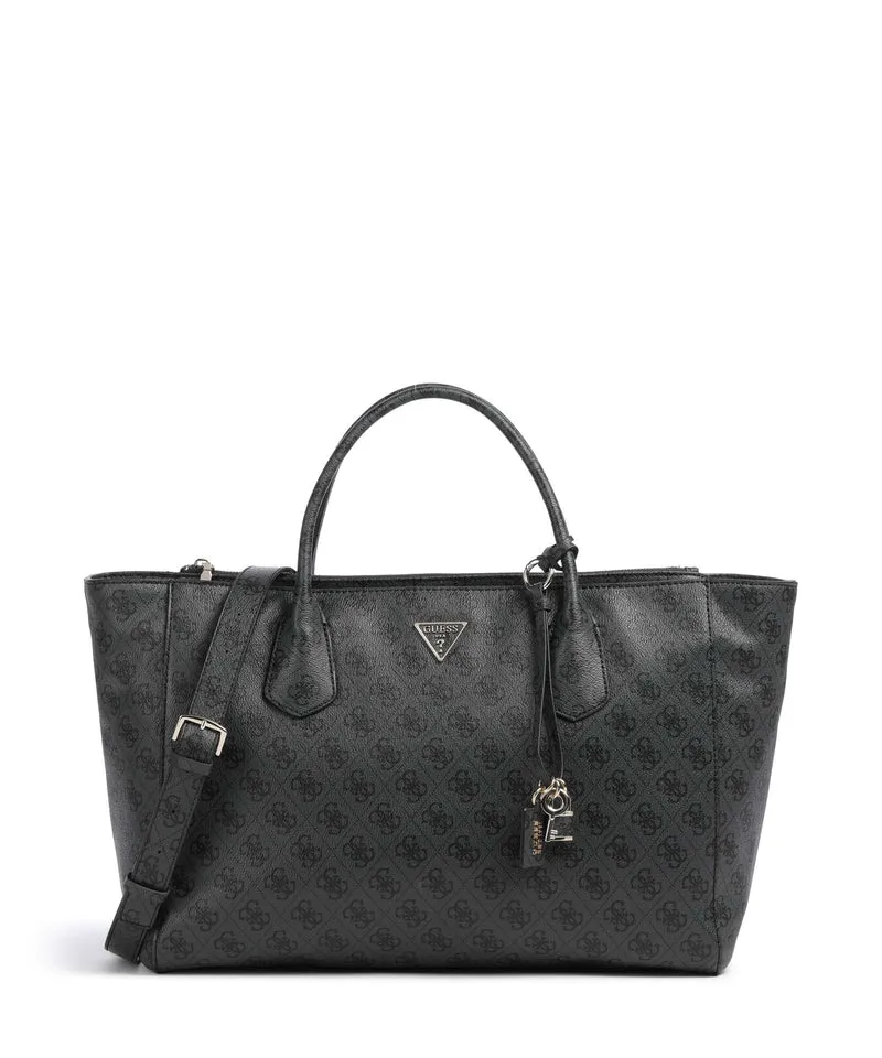 Guess Marissa Tech Logo Sac à main coal logo