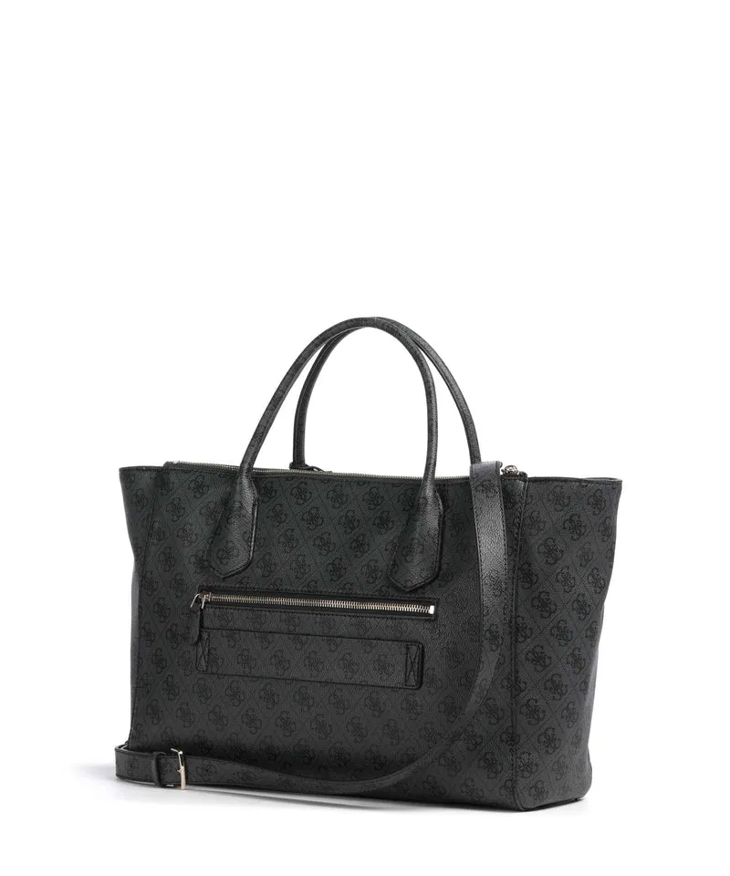 Guess Marissa Tech Logo Sac à main coal logo