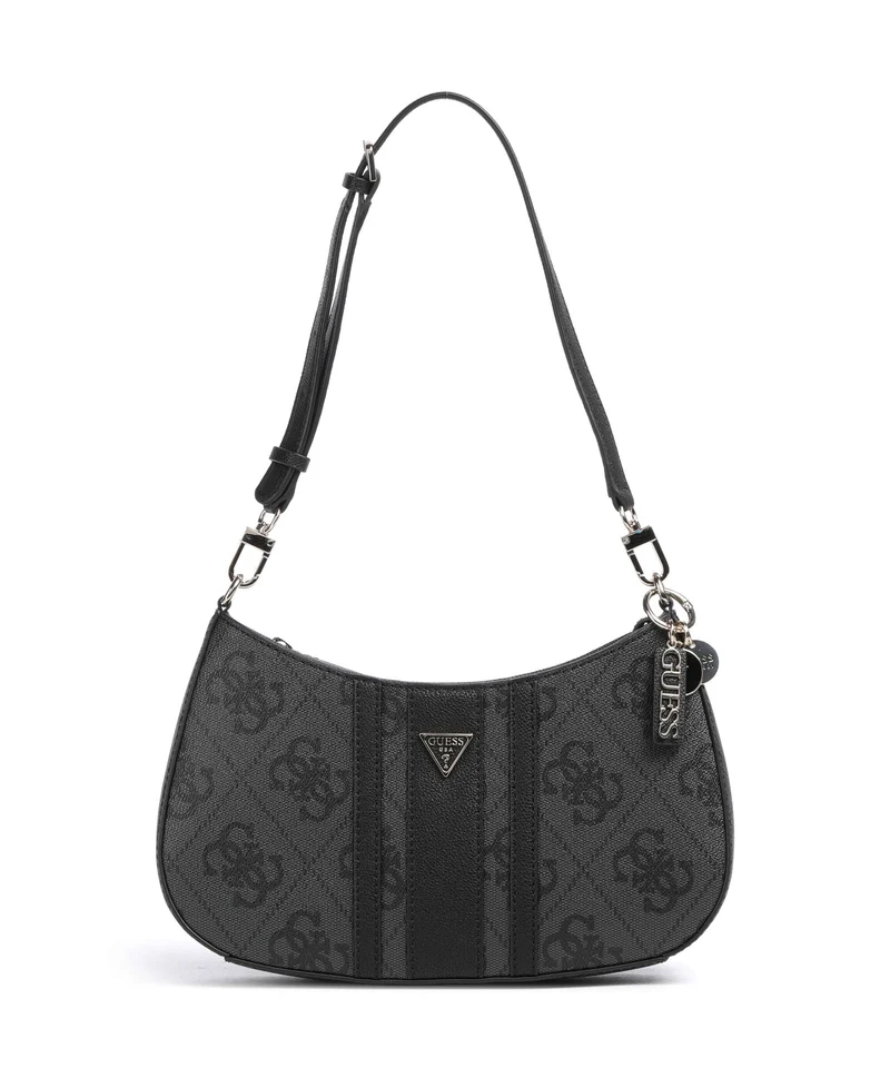 Guess Noelle II Sac porté épaule coal logo
