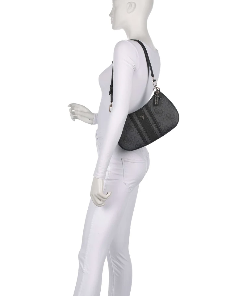 Guess Noelle II Sac porté épaule coal logo