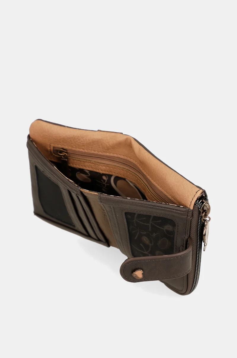 Petit portefeuille souple RFID Voyage