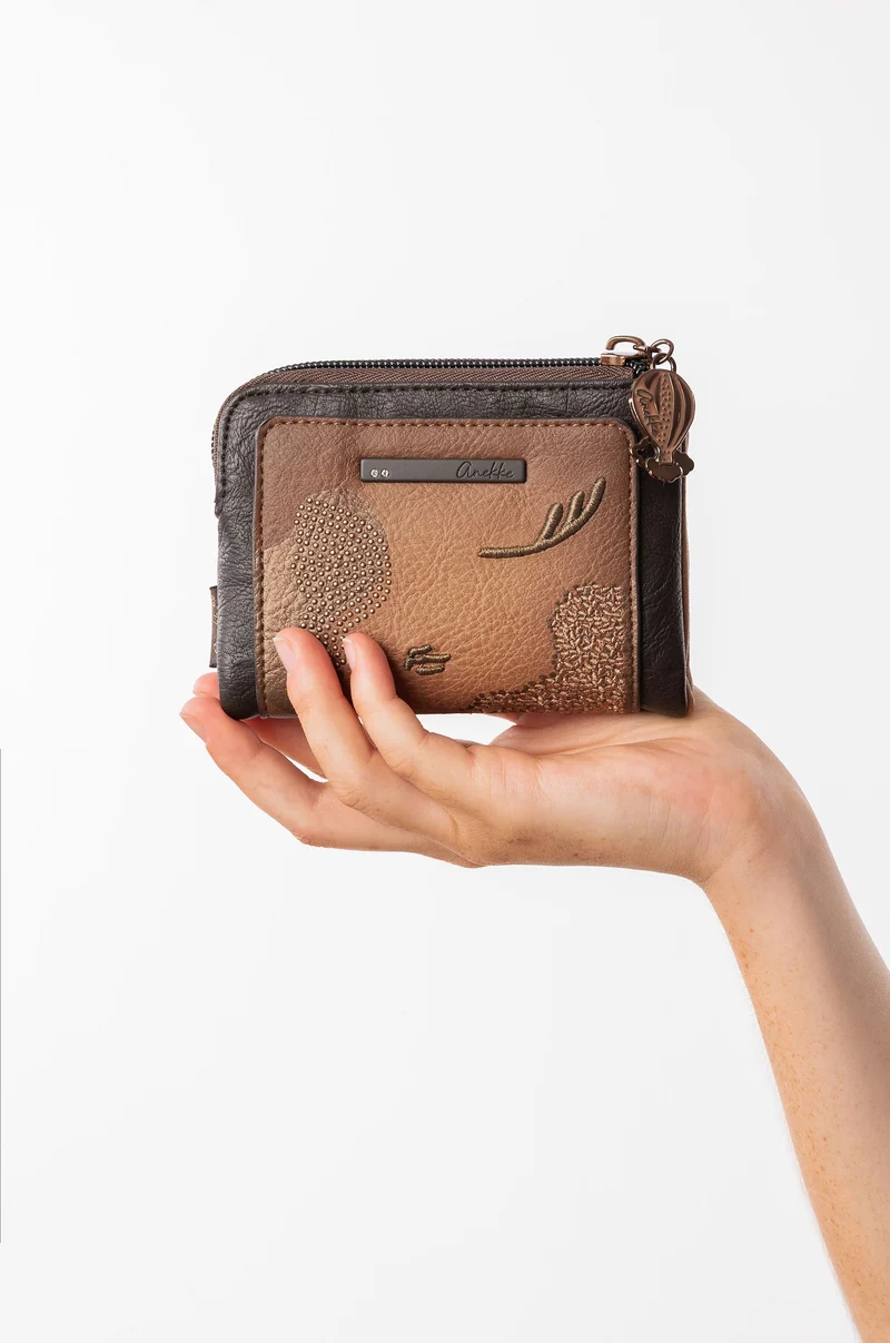 Petit portefeuille souple RFID Voyage