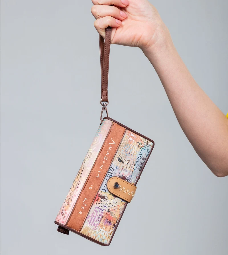 Menire grand portefeuille RFID
