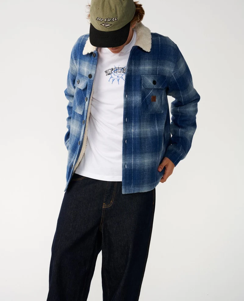 Classic Surf Bells Sherpa Jacket
