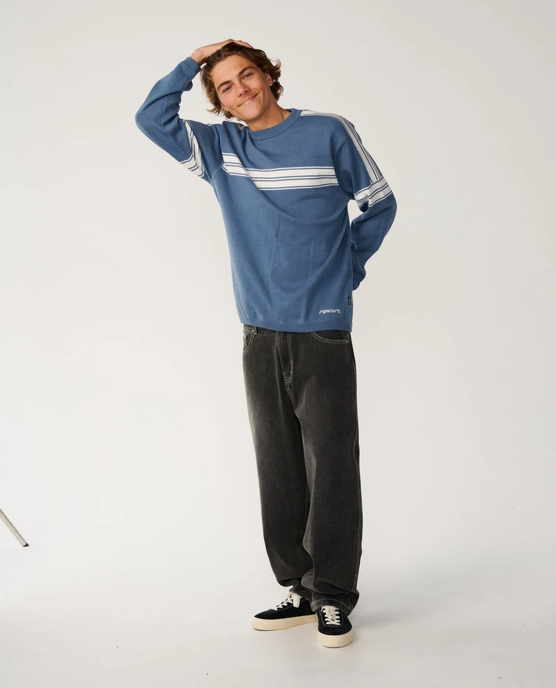 Archive Twu Stripe Crew Knit