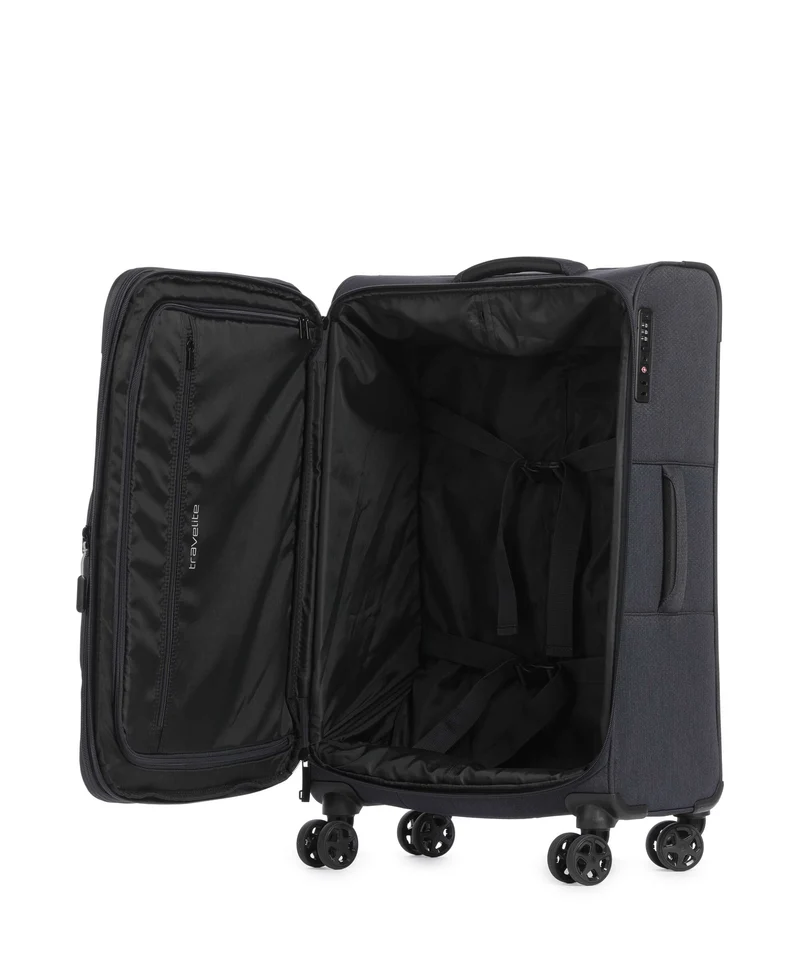Travelite Kick Off Set de valise (4 roues) anthracite
