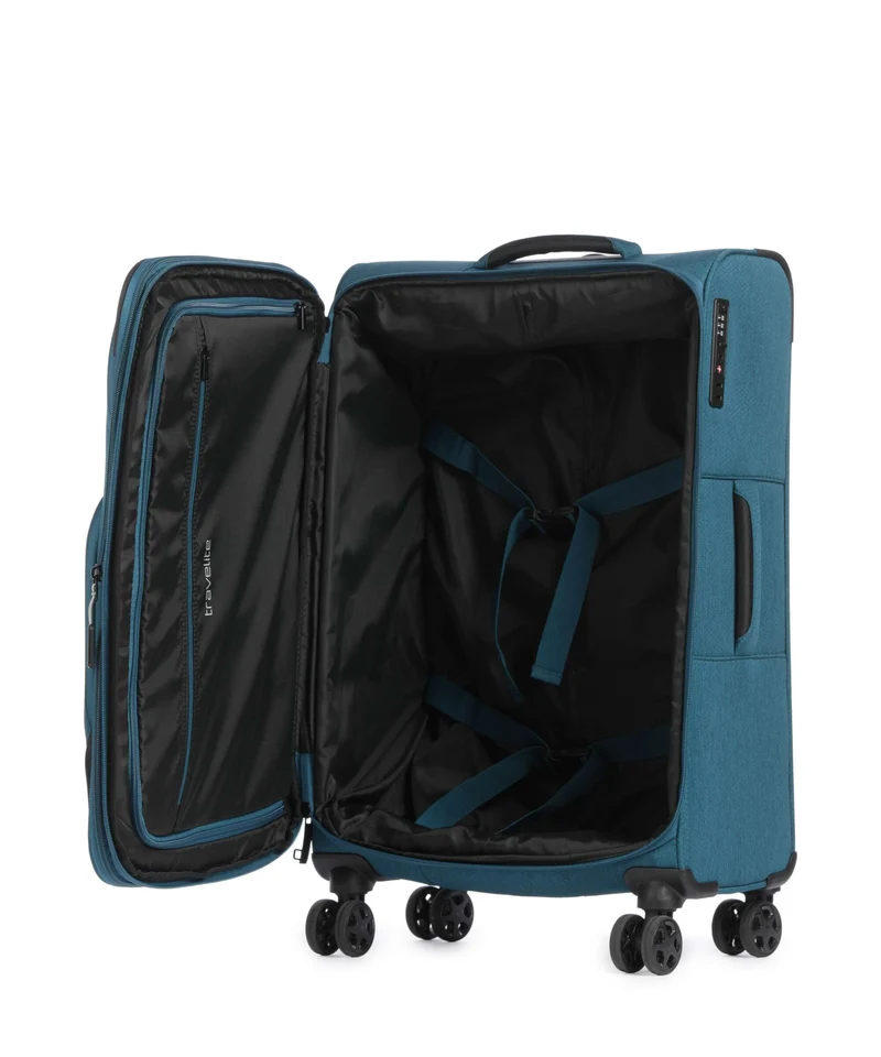 Travelite Kick Off Set de valise (4 roues) petrol