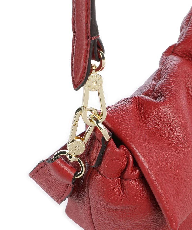 Abro Dalia Temi Small Sac porté épaule ruby