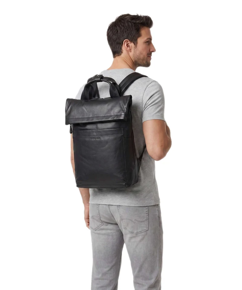 Bogner Calgary Leon Sac à dos roll-top black