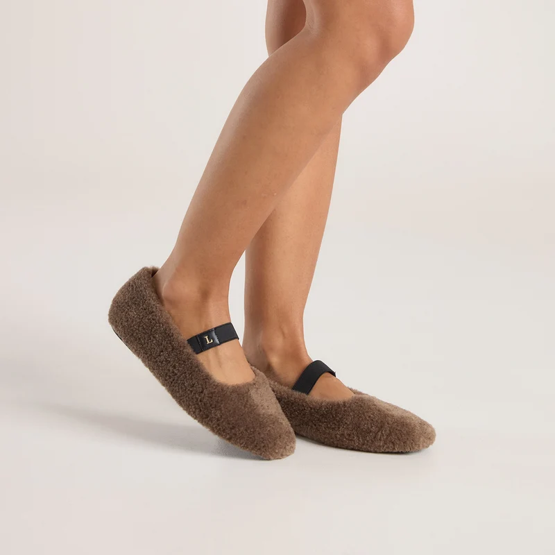 Ballerines Allegra - Vison