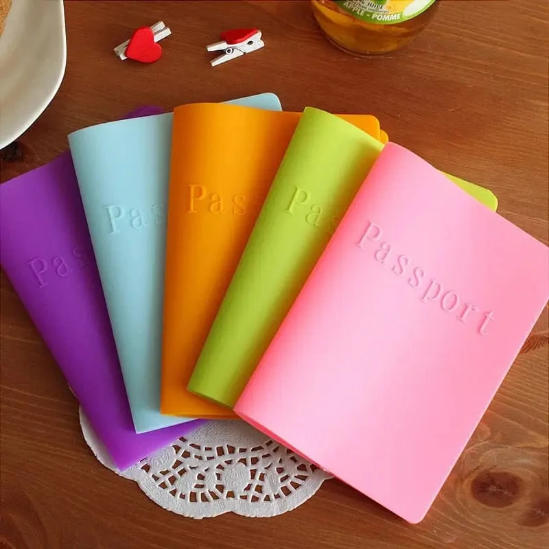 Couverture Passeport Silicone | Protection Durable Voyages
