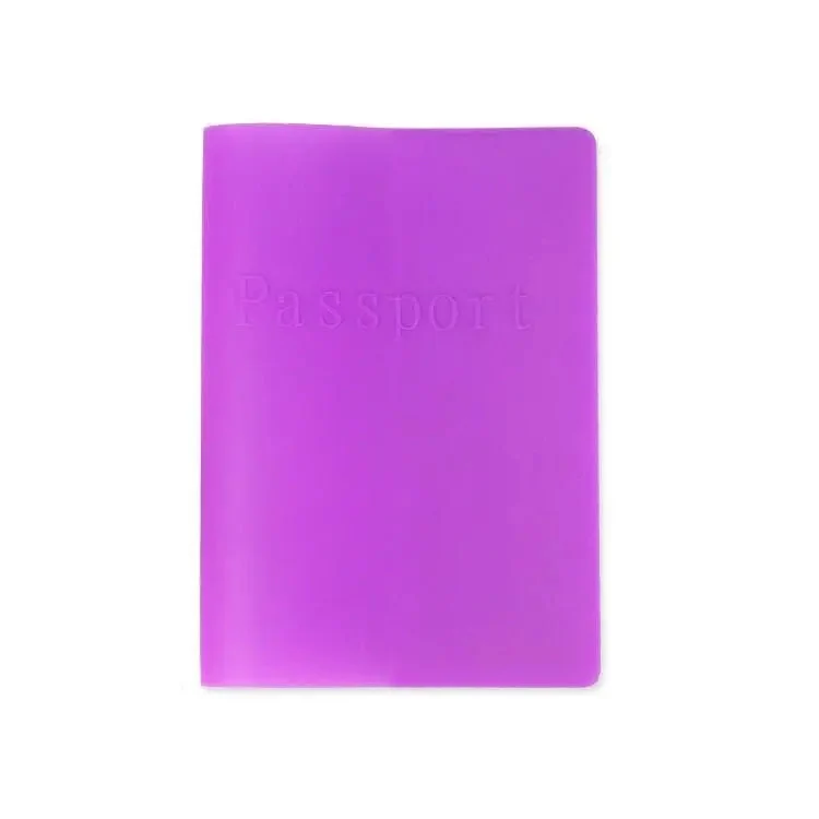 Couverture Passeport Silicone | Protection Durable Voyages