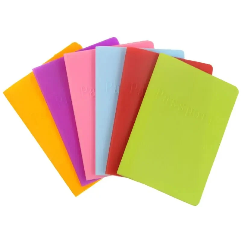 Couverture Passeport Silicone | Protection Durable Voyages