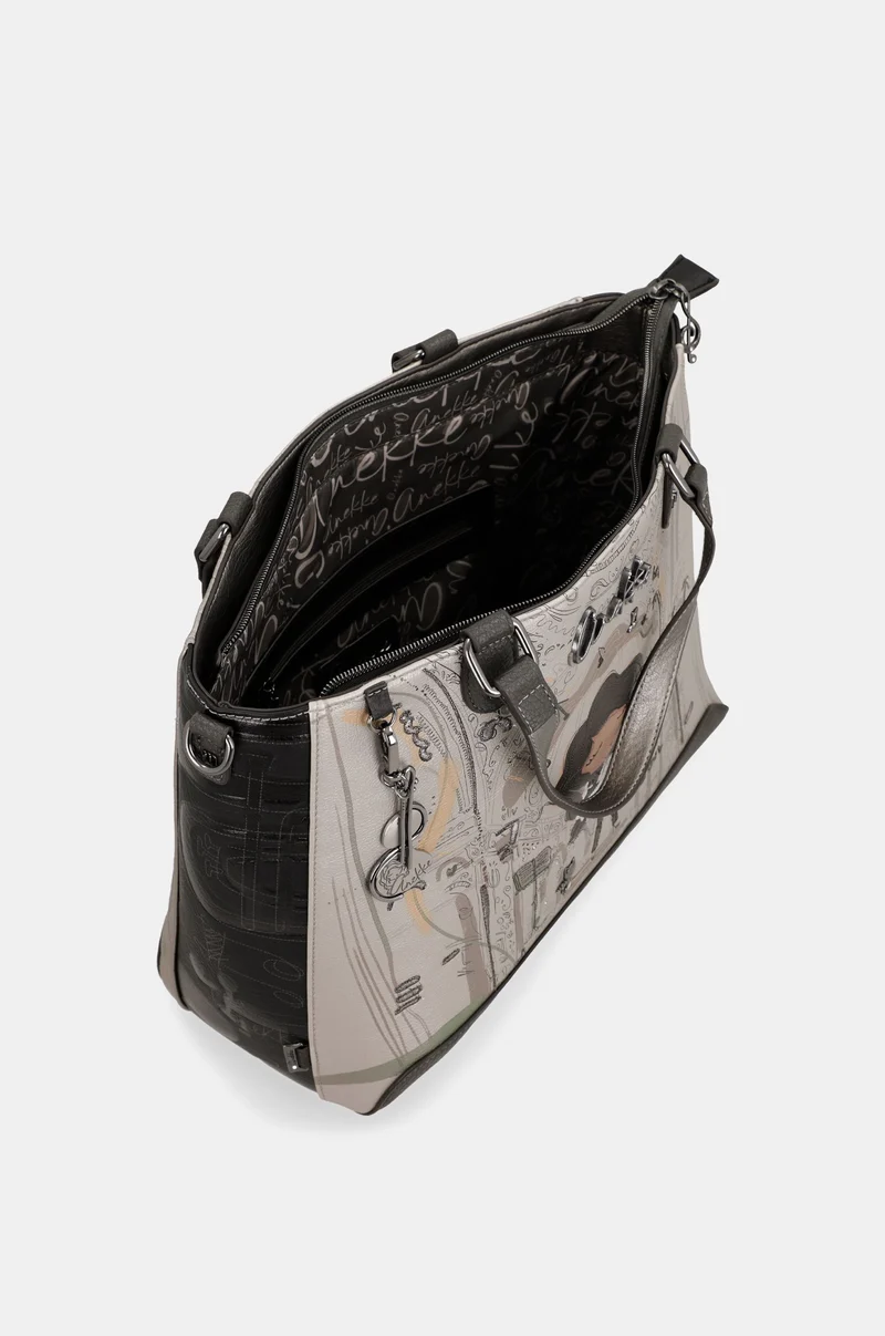 Sac à anse courte et bandoulière carré Orchestra