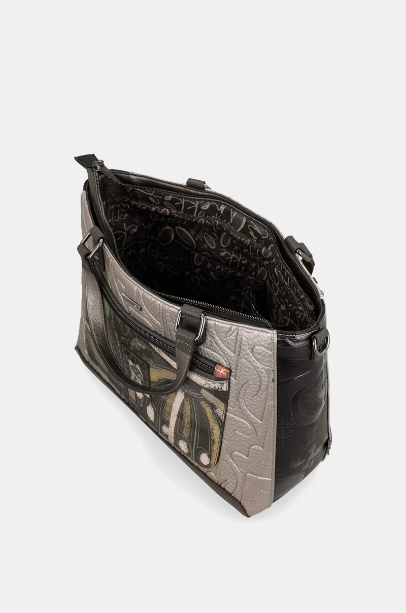 Sac à anse courte et bandoulière carré Orchestra