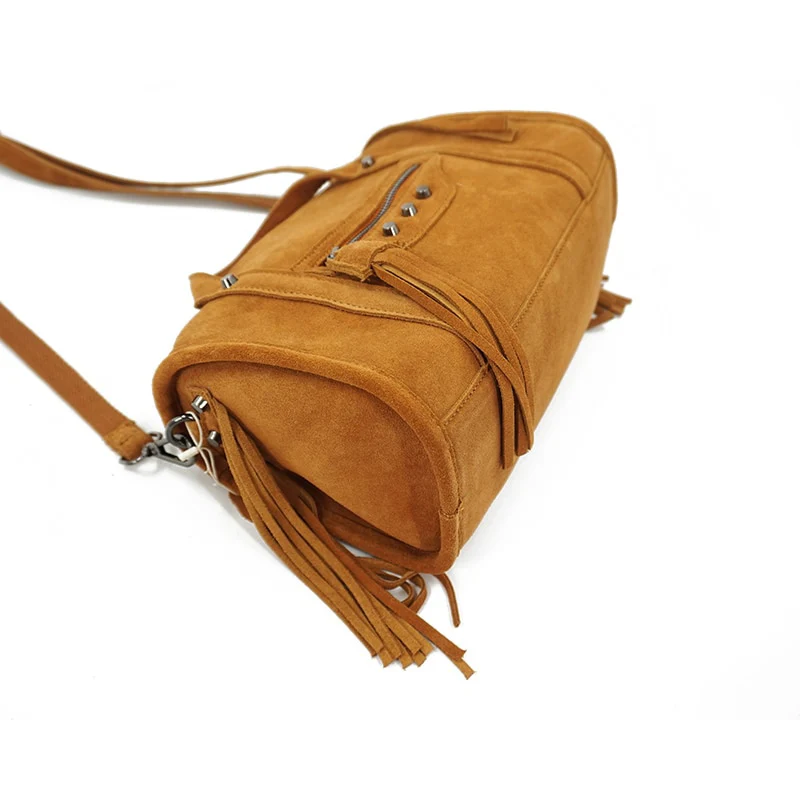 Savanah sac à main cuir velours