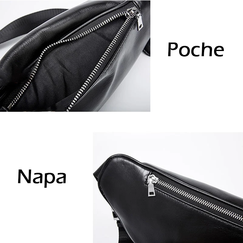 Napa sacoche banane femme cuir