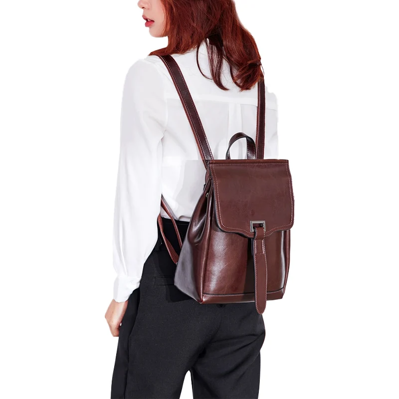 Tyler petit sac à dos femme cuir transformable