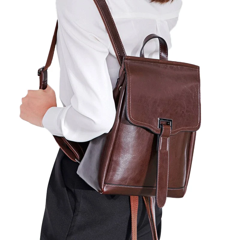Tyler petit sac à dos femme cuir transformable