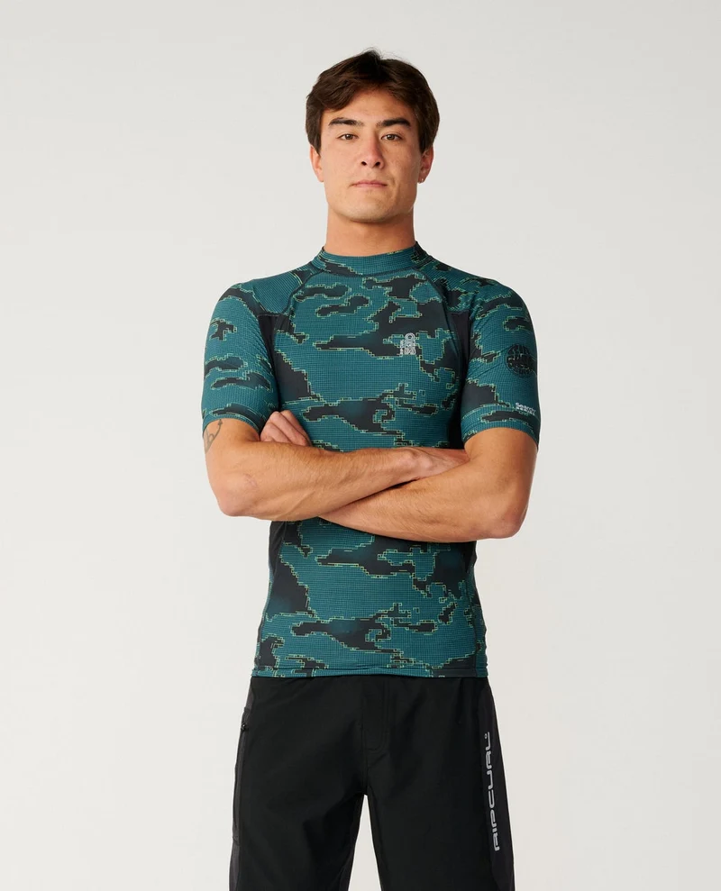 Search Series UPF Performance Short Sleeve Rash Vest