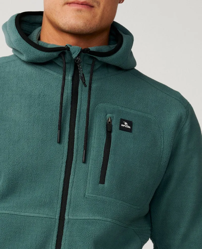 Departed Polar Fleece Zip Through Jacket