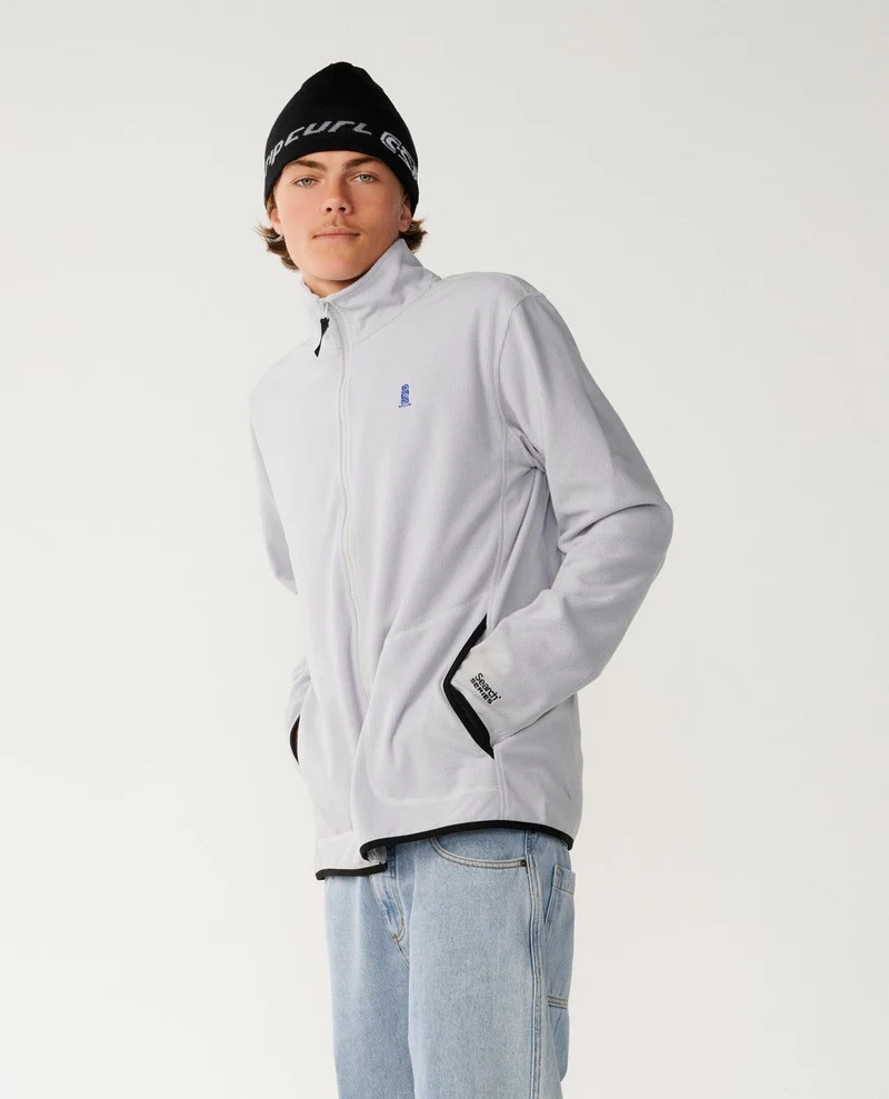 Search Series Polar Zip Thru Crew Fleece