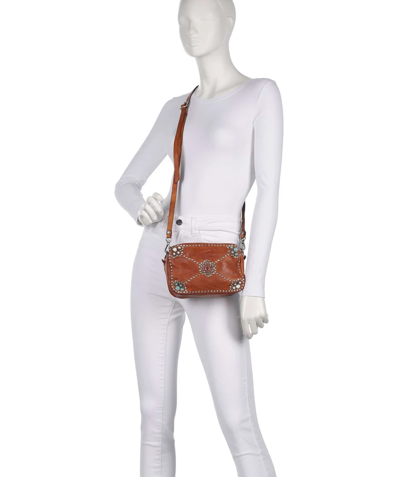 Campomaggi Sac porté épaule cognac