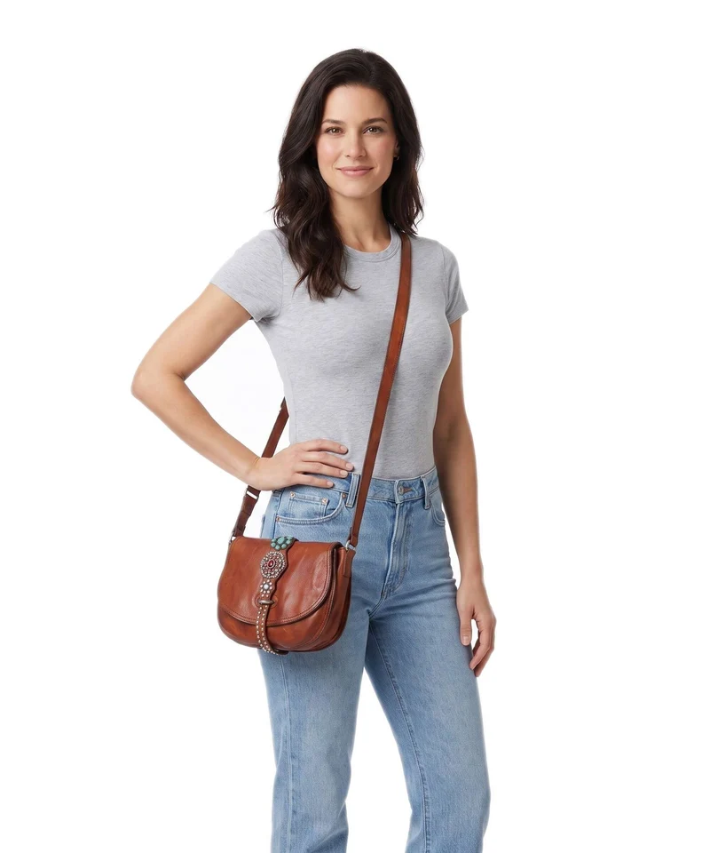 Campomaggi Sac bandoulière cognac