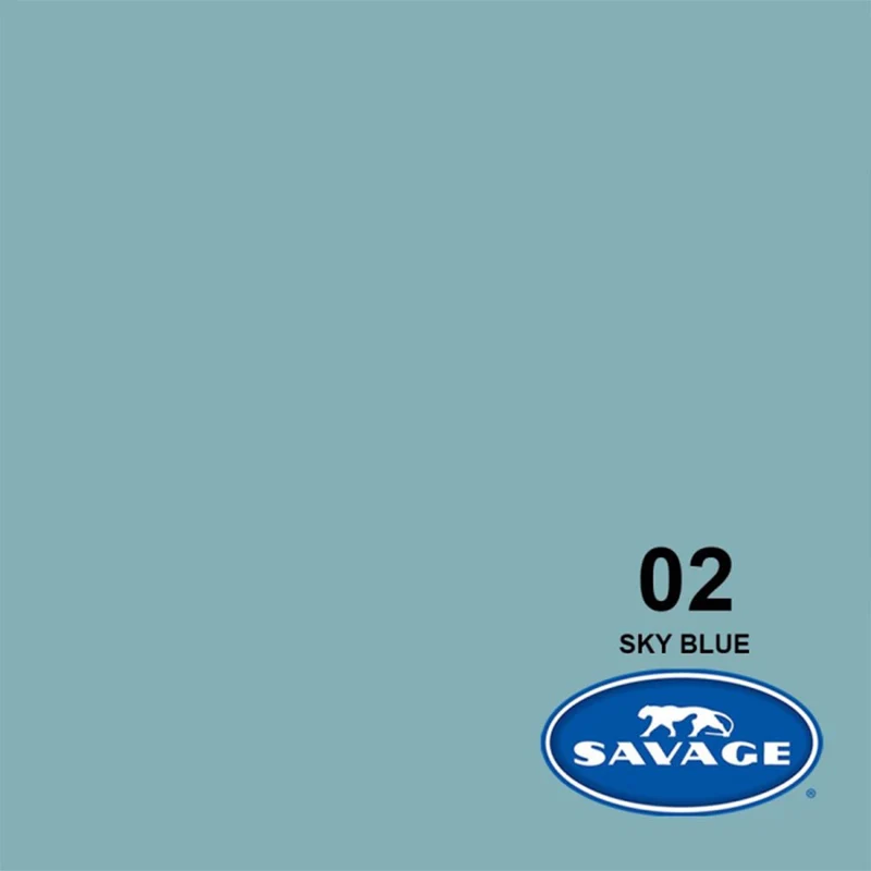 Rouleau de papier 53po x 36pi Bleu Ciel