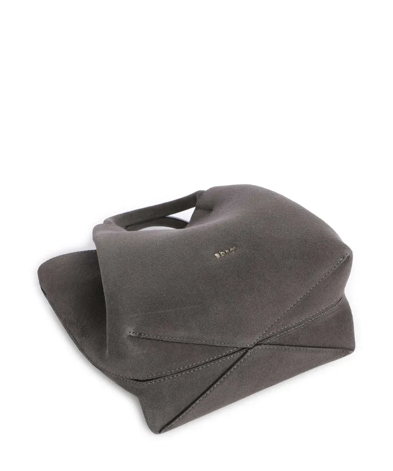 Abro Suede Essential Small Sac à main grey