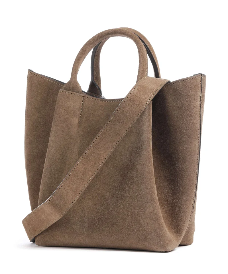 Abro Suede Essential Small Sac à main khaki