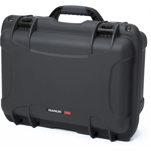 Valise Rigide Nanuk 918 avec Séparateurs Rembourrés (Graphite)