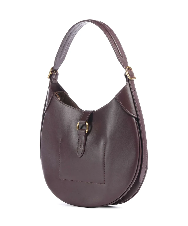 Polo Ralph Lauren ID Collection Small Sac porté épaule midnight merlot