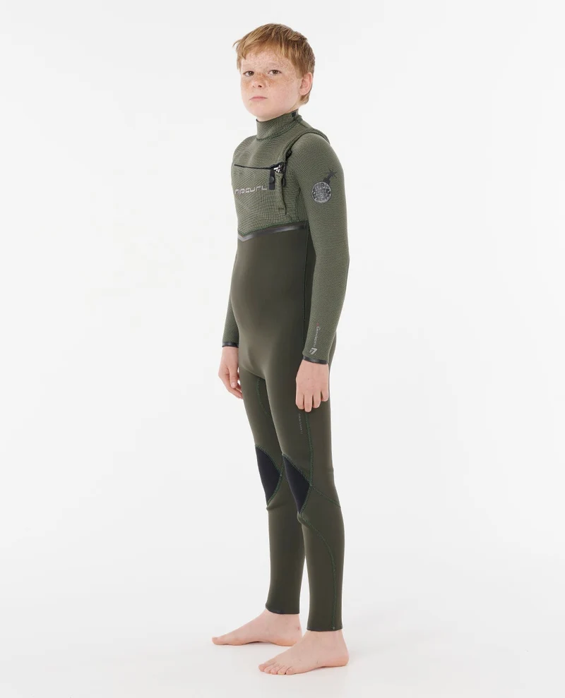 Flashbomb Pro 3/2 GB Chest Zip Fullsuit Wetsuit - Kids