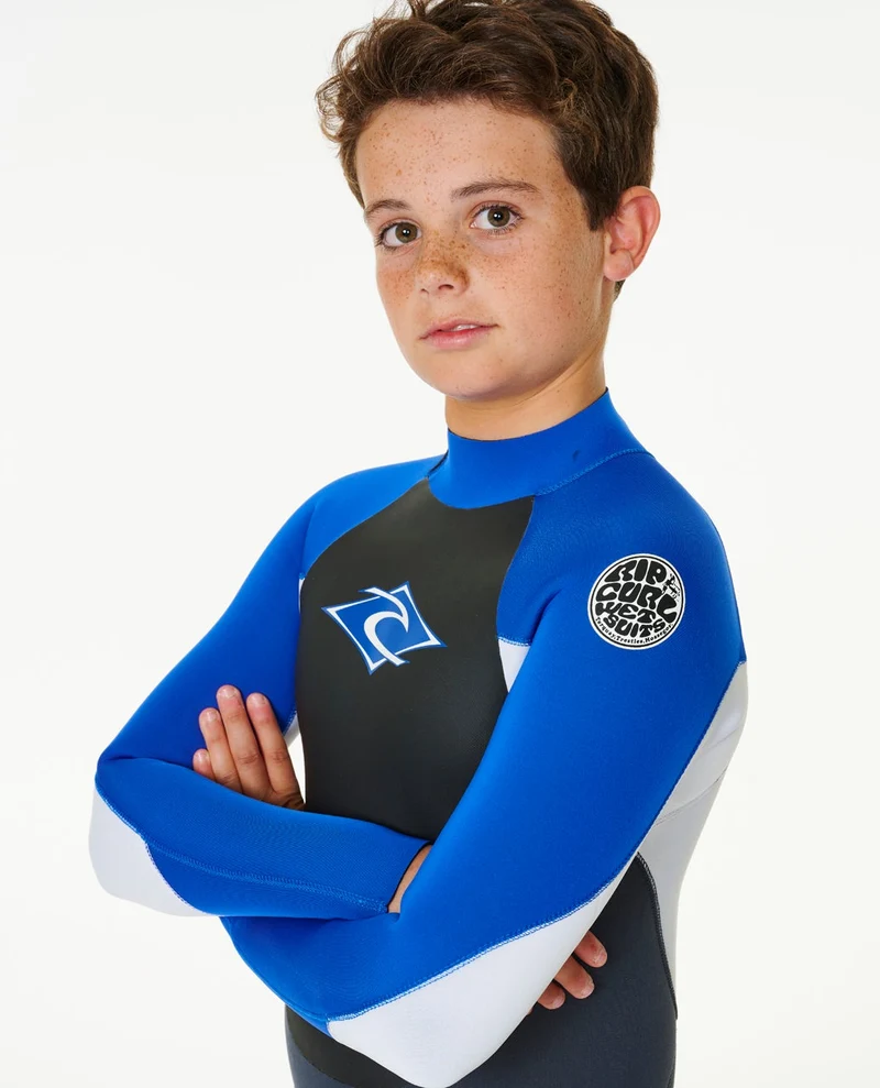 Kids Omega 3/2 Back Zip Wetsuit Steamer